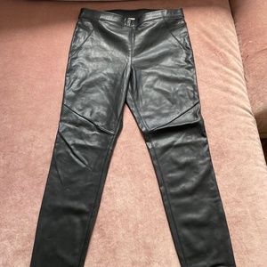 Free People Black Leather Pants - Women's Size Small